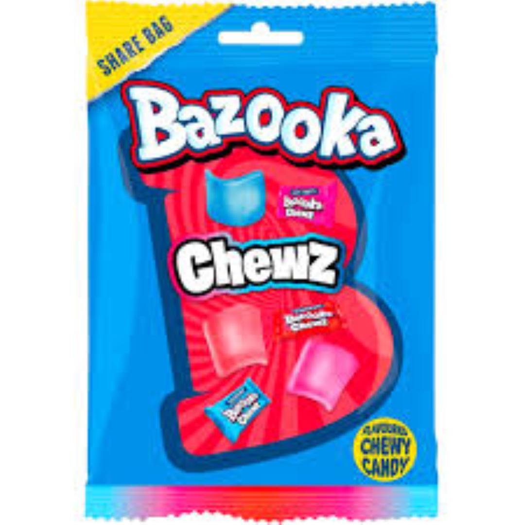 BAZOOKA CHEW SHARE BAG 120G